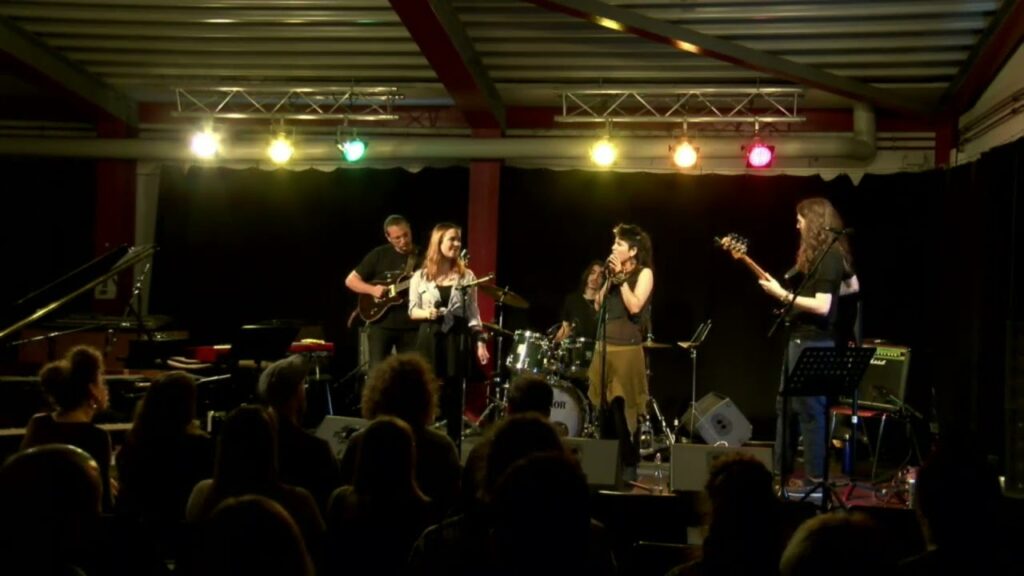 Night concert in Switzerland