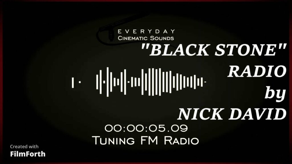 “BLACK STONE” RADIO