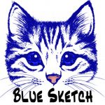 Blue Sketch